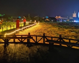 无锡拈花湾夜景